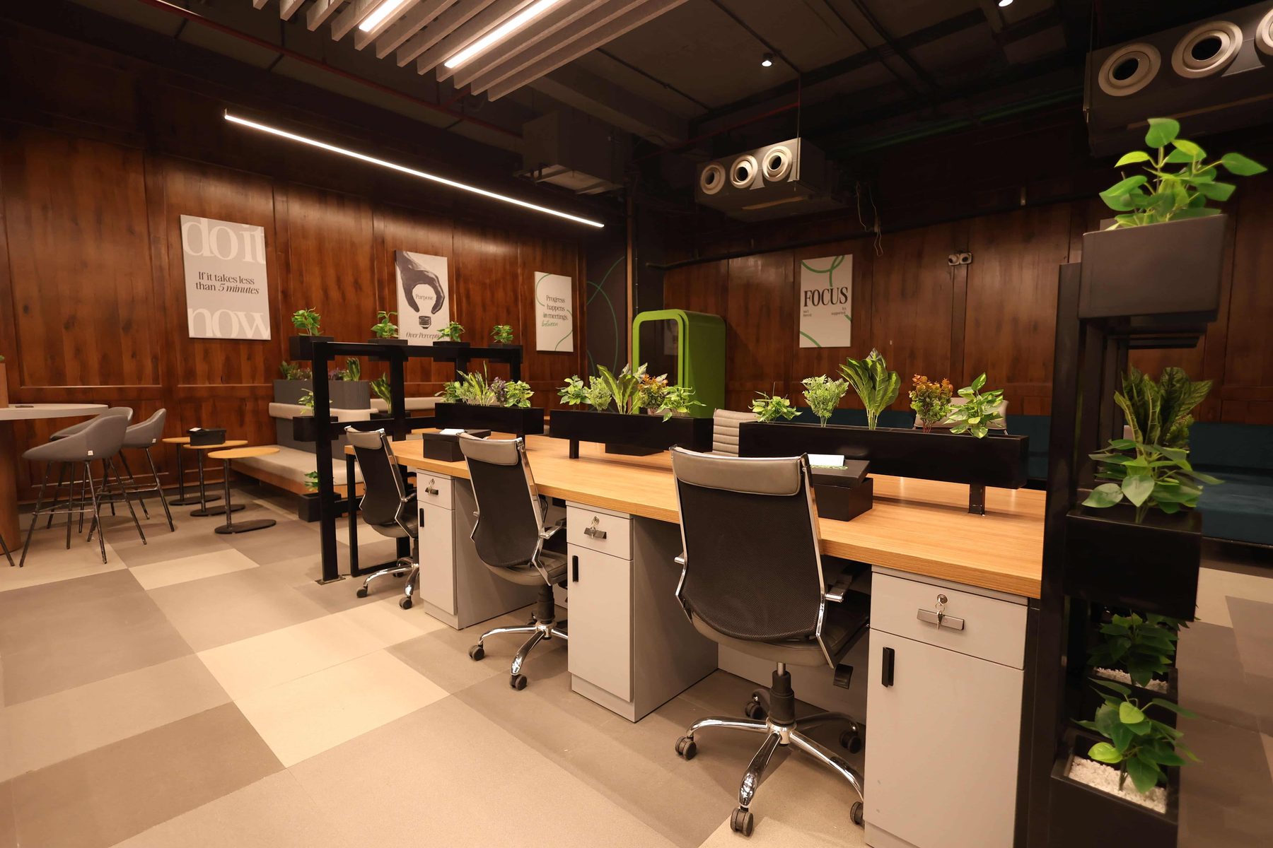 Influence workspace