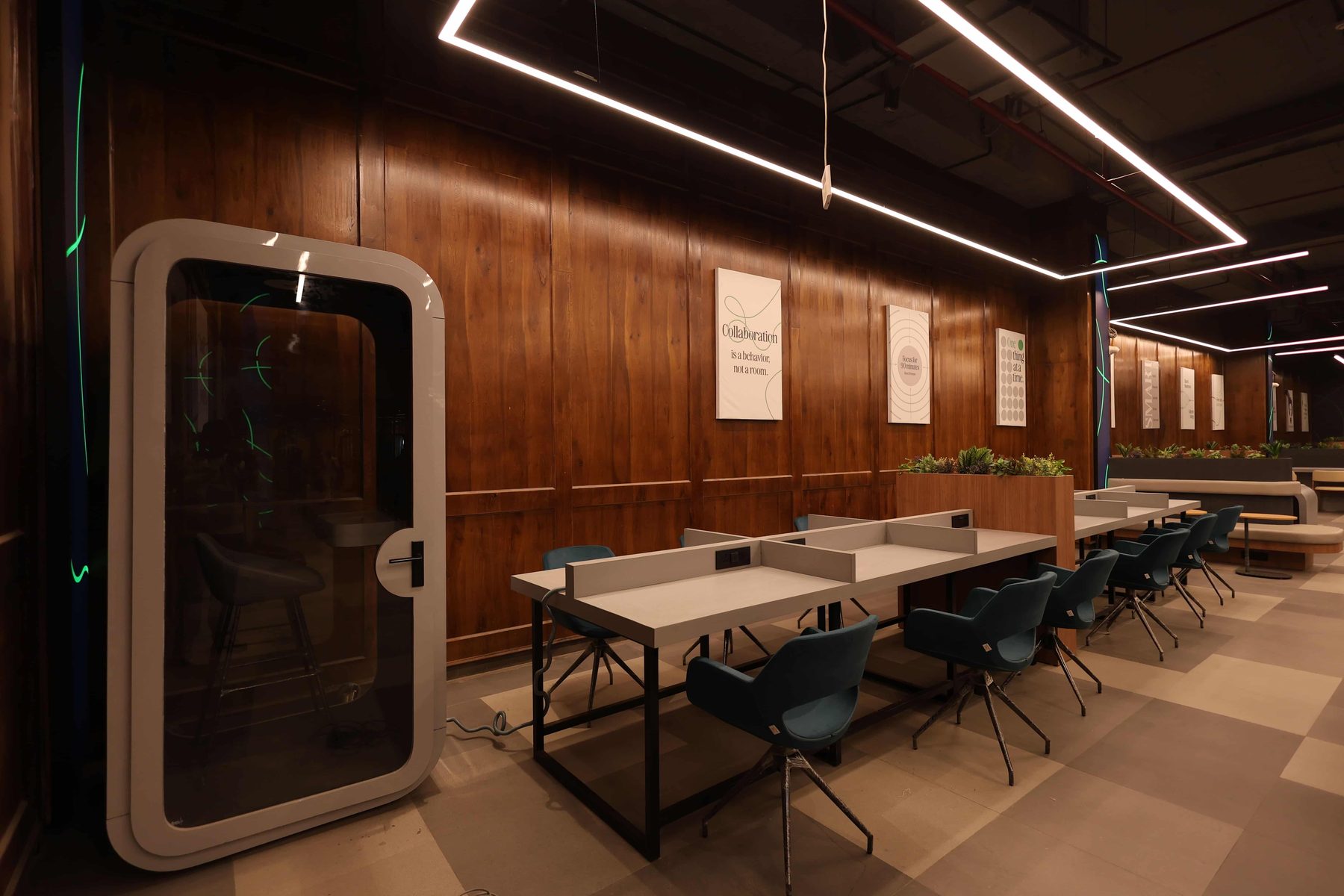 Influence workspace